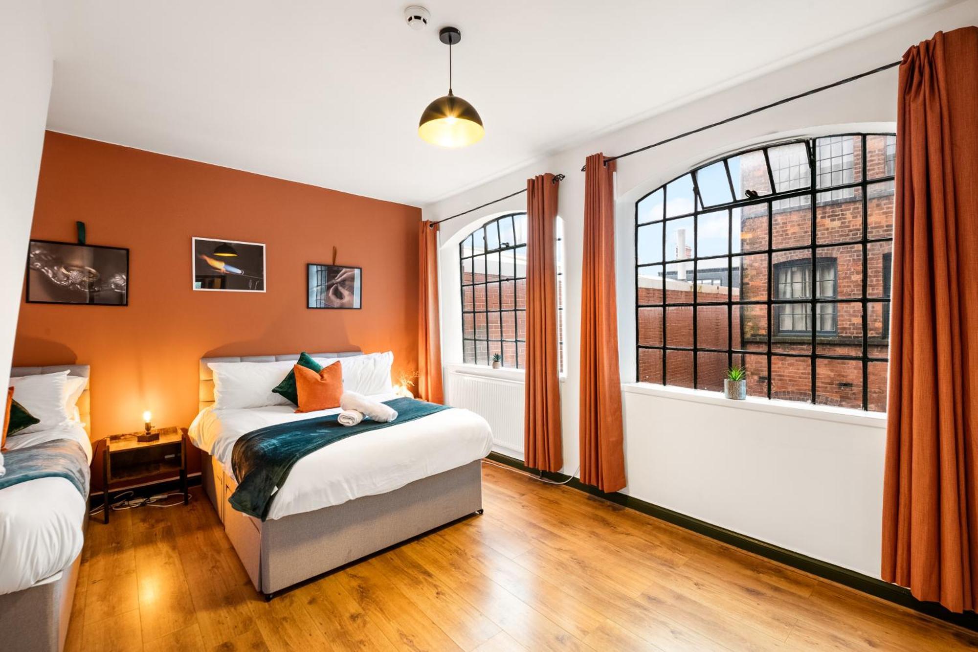 Spacious Birmingham City Apartment Eksteriør billede